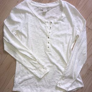 3/4 Button Long Sleeve Shirt